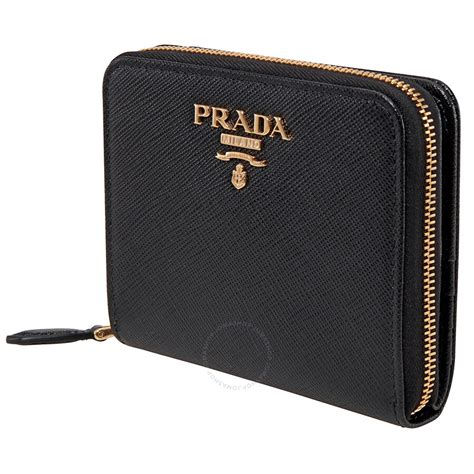 prada wallet logo|Prada small wallet price.